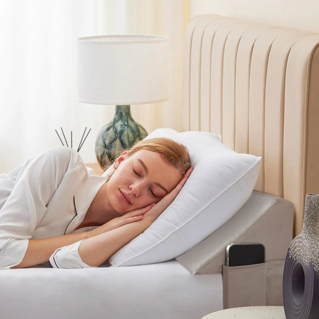Comfort Wedge | King Size Bed Wedge Pillow with Removable Cover Ð Ultimate Support for Relaxation and Comfort 2