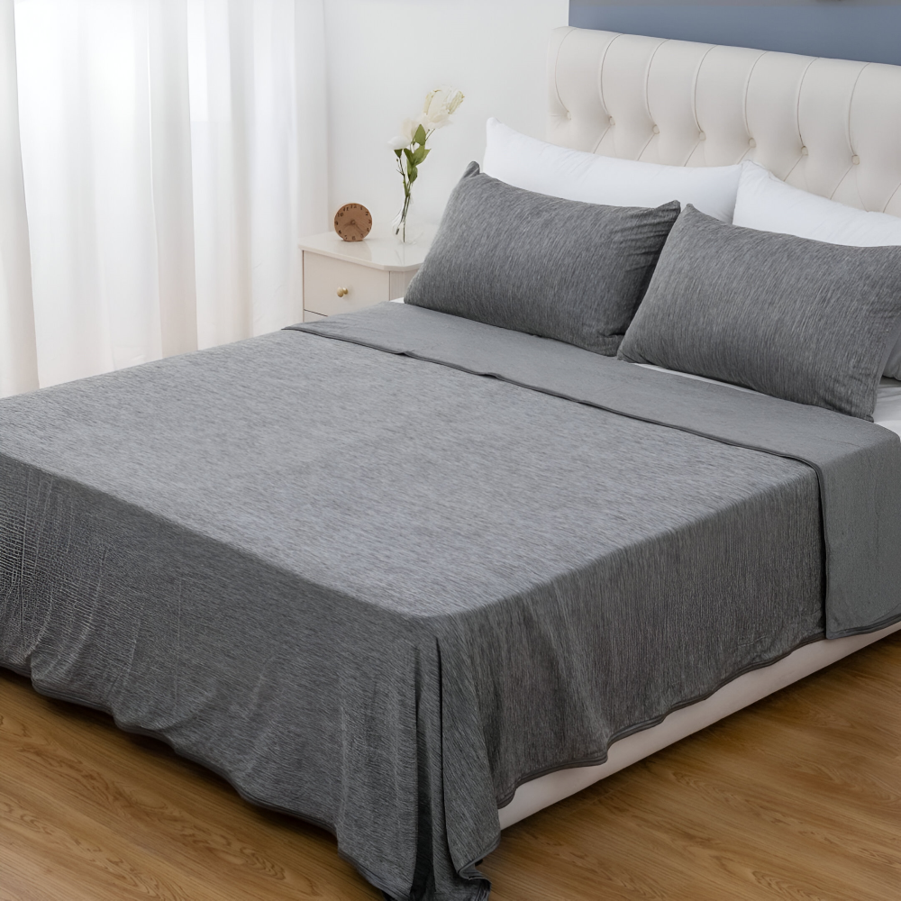 Cooling blanket – Soft cotton blend – Best cooling blanket for hot sleepers – Breathable summer throw 2