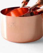 Copper Measuring Cups and Spoons – Polished Finish – Durable Kitchen Essential – Stylish Cooking Tool 3
