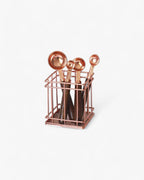 Copper Measuring Cups and Spoons – Polished Finish – Durable Kitchen Essential – Stylish Cooking Tool 5