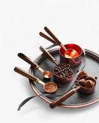 Copper Measuring Cups and Spoons – Polished Finish – Durable Kitchen Essential – Stylish Cooking Tool 6