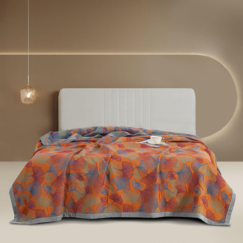 Cotton Quilt – Organic Three-Layer Design – Soft and Breathable – King Size Duvet Alternative 1