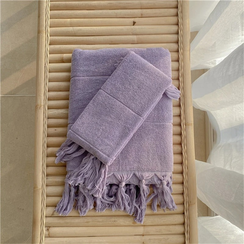 Cotton bath towel – Soft and durable – Elegant checkerboard design – Ideal for bath or spa use – 30 x 60 in 13