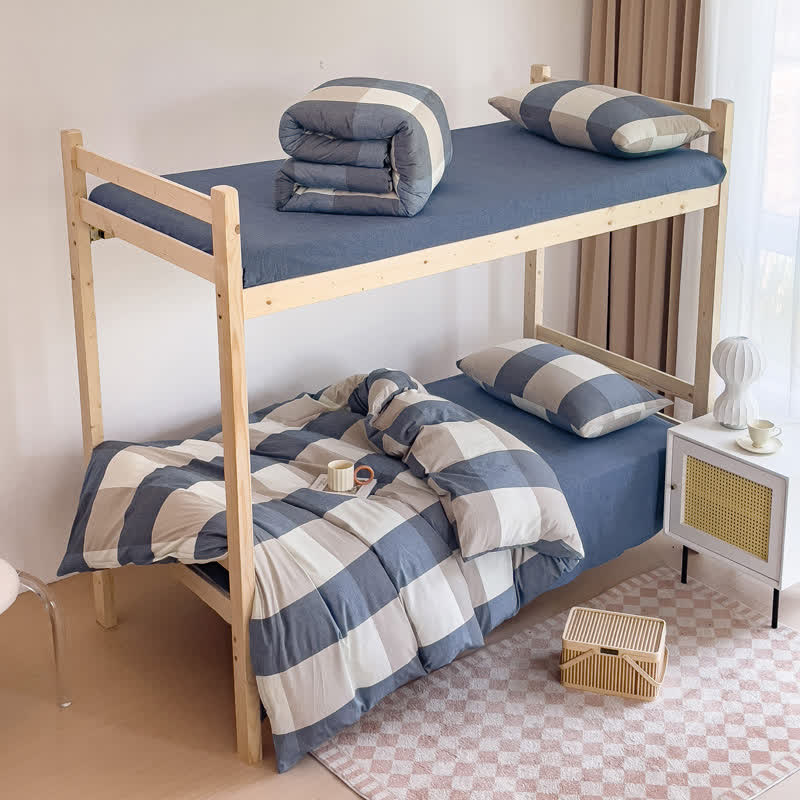 Cotton duvet cover – Eco-friendly – Minimalist design – Comfortable bedding for king and queen size 3