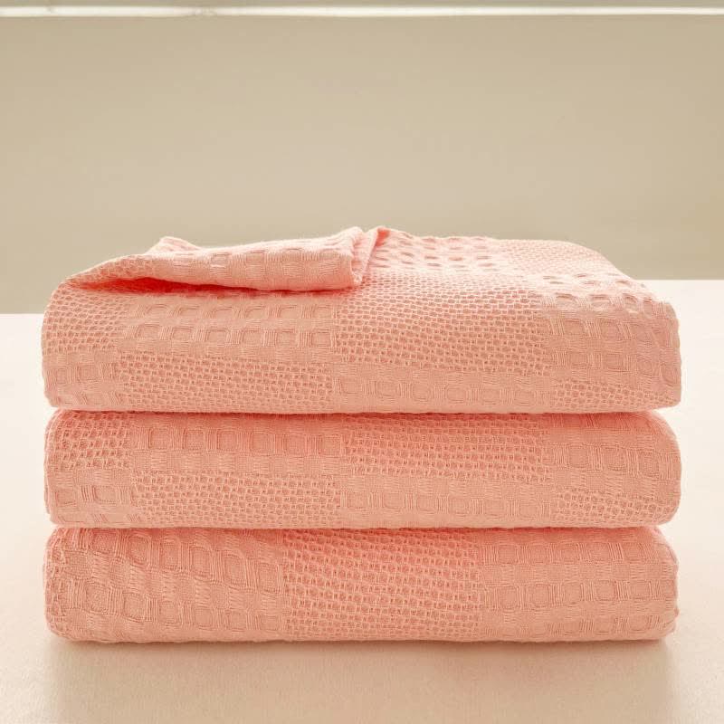 Cotton quilt – Waffle texture – Lightweight summer blanket – Soft and breathable 6