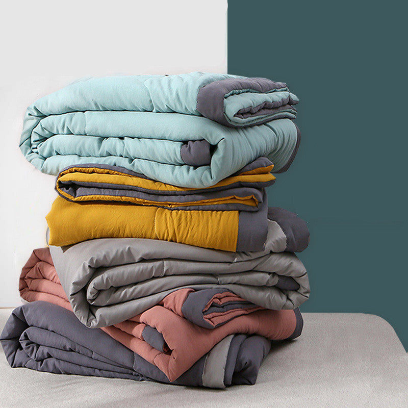 Cotton summer quilt – Lightweight and breathable – Ideal for warm nights and lounging 1