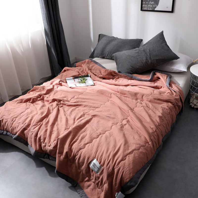 Cotton summer quilt – Lightweight and breathable – Ideal for warm nights and lounging 7