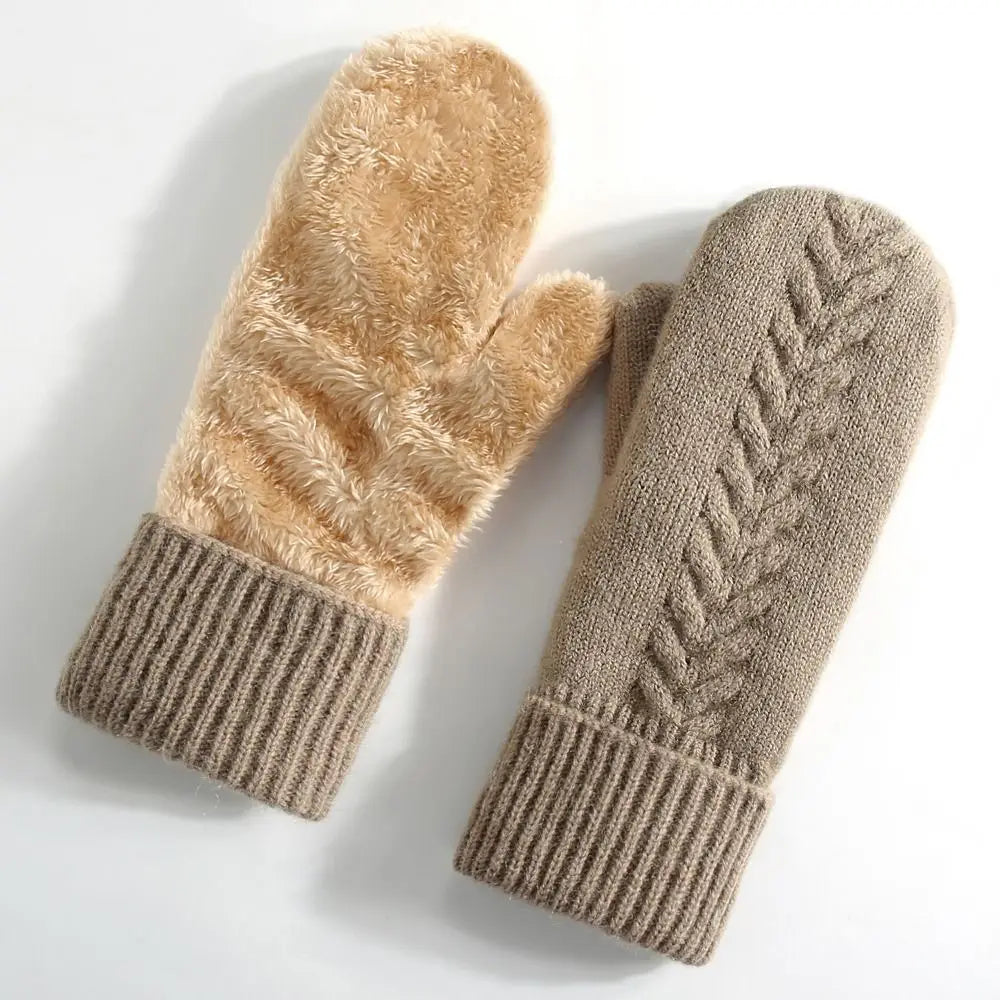 Cozy Collection | Warmest Winter Mittens with Double Layer Fleece Ð Stylish Comfort for Cold Weather 1