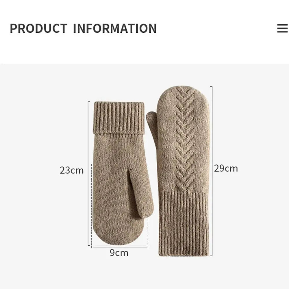 Cozy Collection | Warmest Winter Mittens with Double Layer Fleece Ð Stylish Comfort for Cold Weather 4