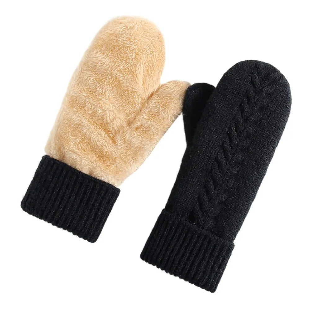 Cozy Collection | Warmest Winter Mittens with Double Layer Fleece Ð Stylish Comfort for Cold Weather 6
