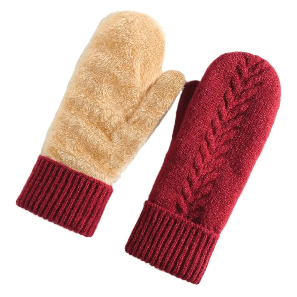 Cozy Collection | Warmest Winter Mittens with Double Layer Fleece Ð Stylish Comfort for Cold Weather 9
