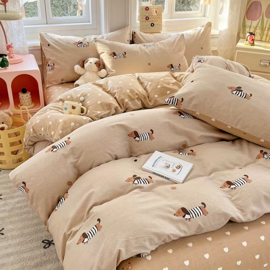 Cozy Cotton Bedding Set | Soft Duvet Cover with 2 Pillowcases Ð Breathable Comfort for Year-Round Sleep 2