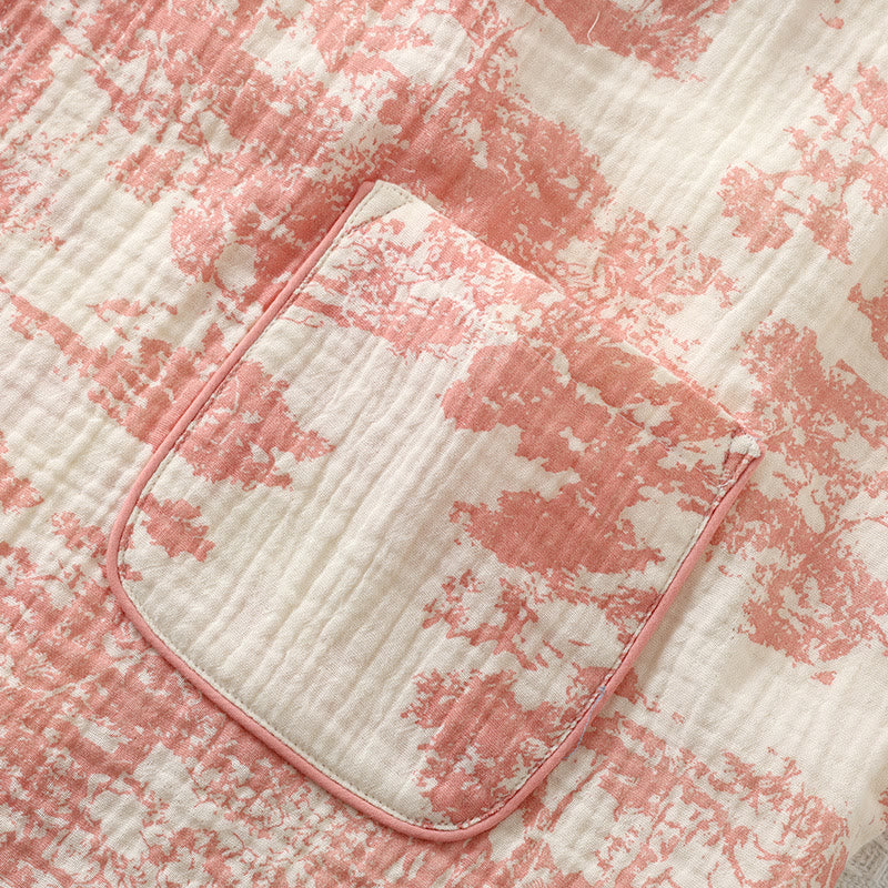 Cozy Cotton Kimono Pajama Set for Women - Elegant Loungewear 5