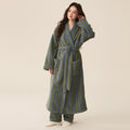 Cozy Modern Stripe Bathrobe for Everyday Comfort and Style 0