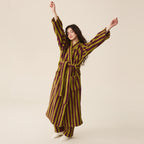 Cozy Modern Stripe Bathrobe for Everyday Comfort and Style 6