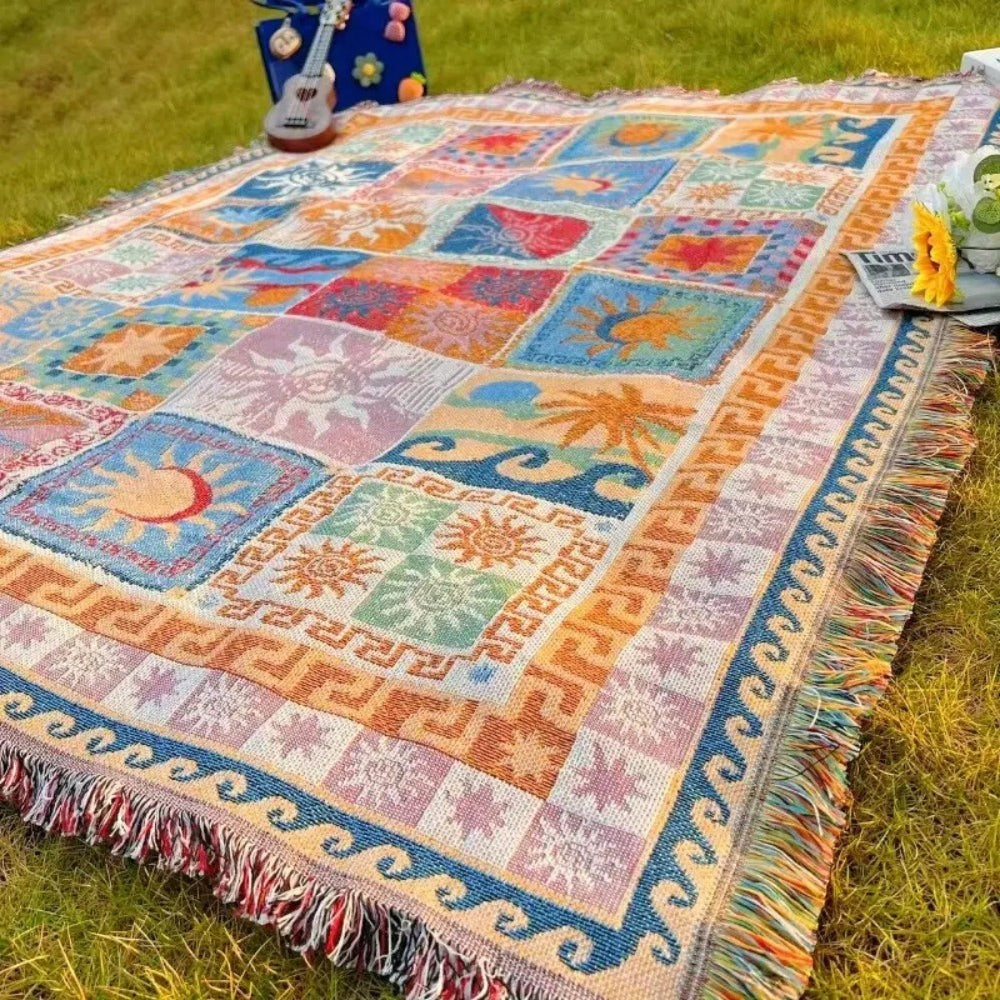 Cozy Outdoor Picnic Blanket - Large Lightweight Microfiber Mat for Beach, Camping, and All Seasons 7