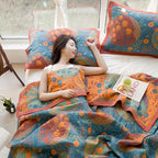 Cozy Reversible Floral Quilt in Soft Cotton for Everyday Comfort 6