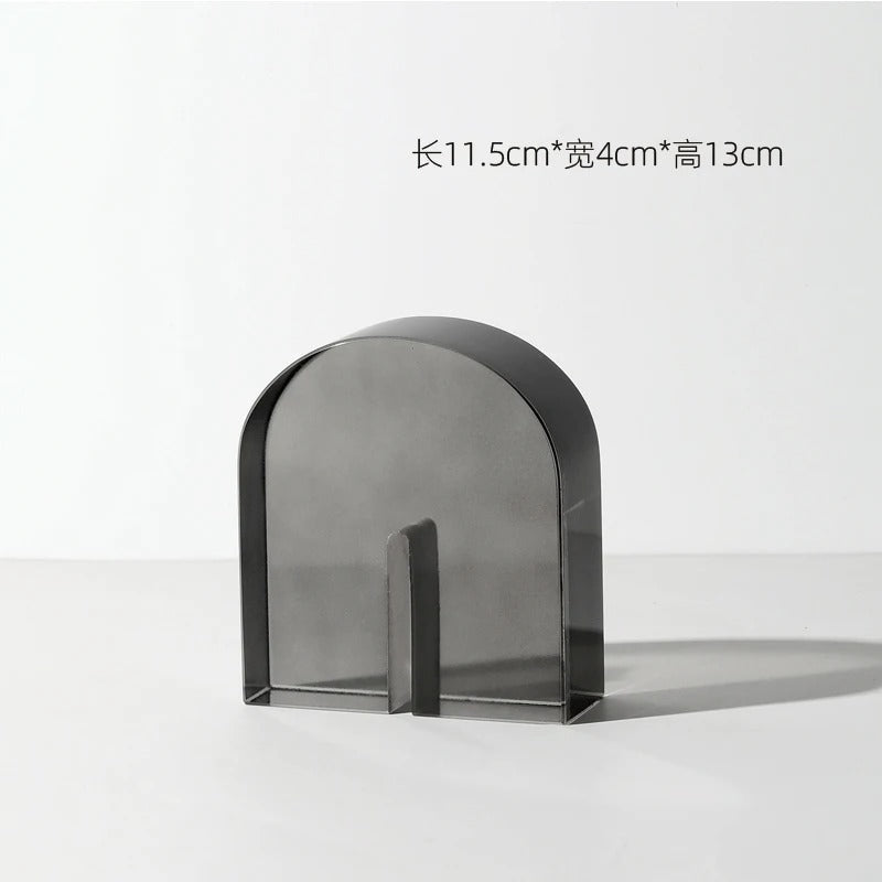 Crystal bookends – Handmade artificial crystal – Elegant modern design for home or office 11