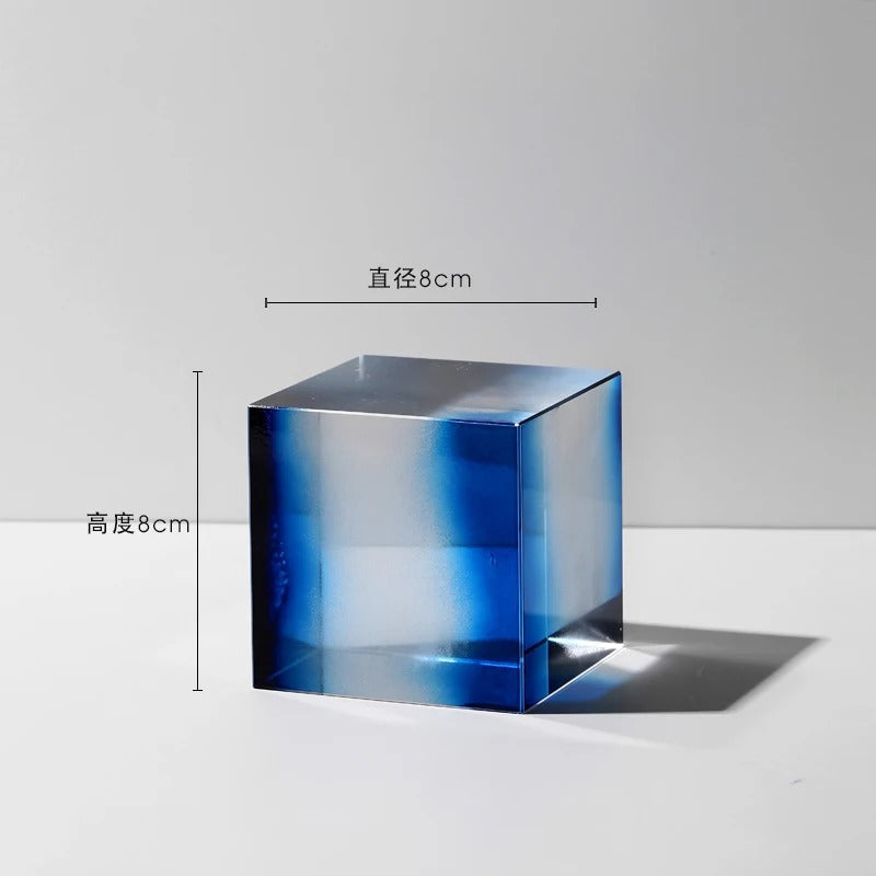 Crystal bookends – Handmade artificial crystal – Elegant modern design for home or office 8