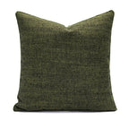 Decorative green pillow cover featuring a modern geometric design. Made from soft, durable fabric, this stylish accent piece adds a pop of color and contemporary flair 12
