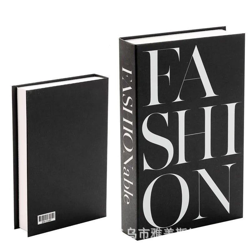 Decorative books – Faux paper design – Modern luxury décor – Ideal for coffee table books decor and shelves 13