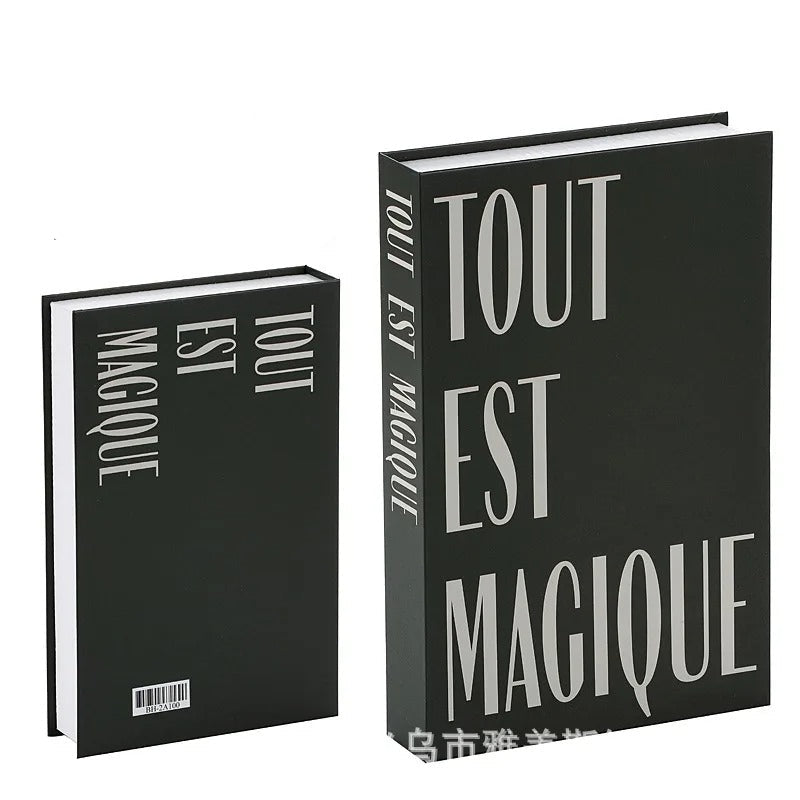 Decorative books – Faux paper design – Modern luxury décor – Ideal for coffee table books decor and shelves 16