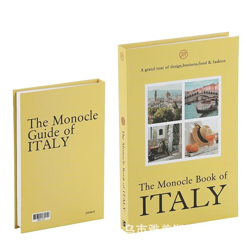 Decorative books – Faux paper design – Modern luxury décor – Ideal for coffee table books decor and shelves 18