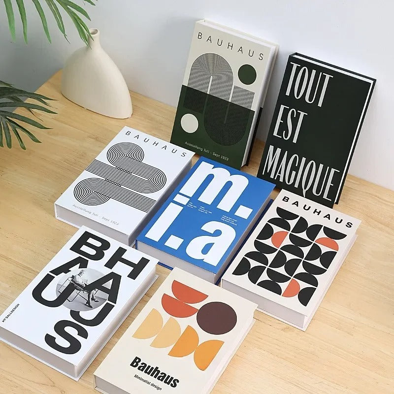 Decorative books – Faux paper design – Modern luxury décor – Ideal for coffee table books decor and shelves 2