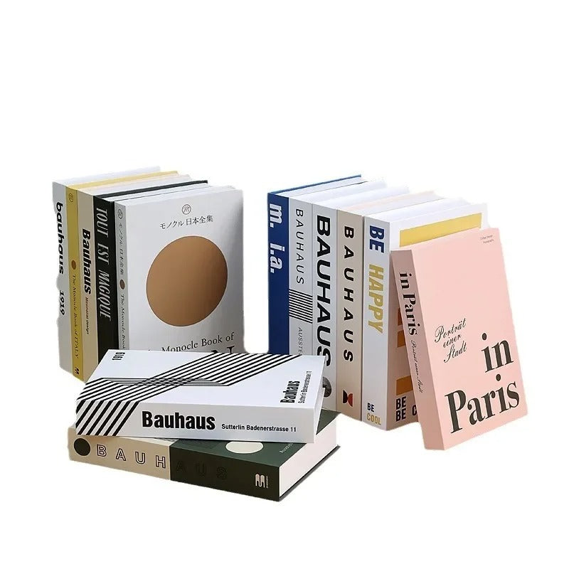 Decorative books – Faux paper design – Modern luxury décor – Ideal for coffee table books decor and shelves 4