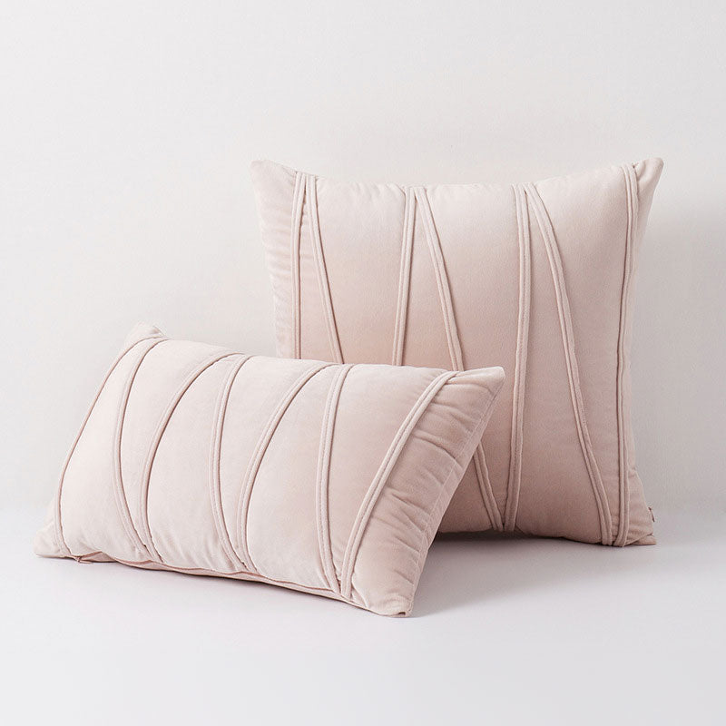 Decorative cushions – Velvet soft cover – Elegant design – Perfect for living room or bedroom 0