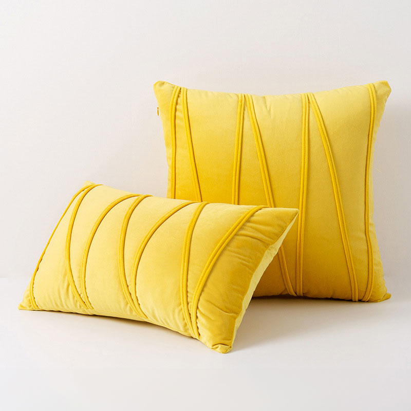 Decorative cushions – Velvet soft cover – Elegant design – Perfect for living room or bedroom 4
