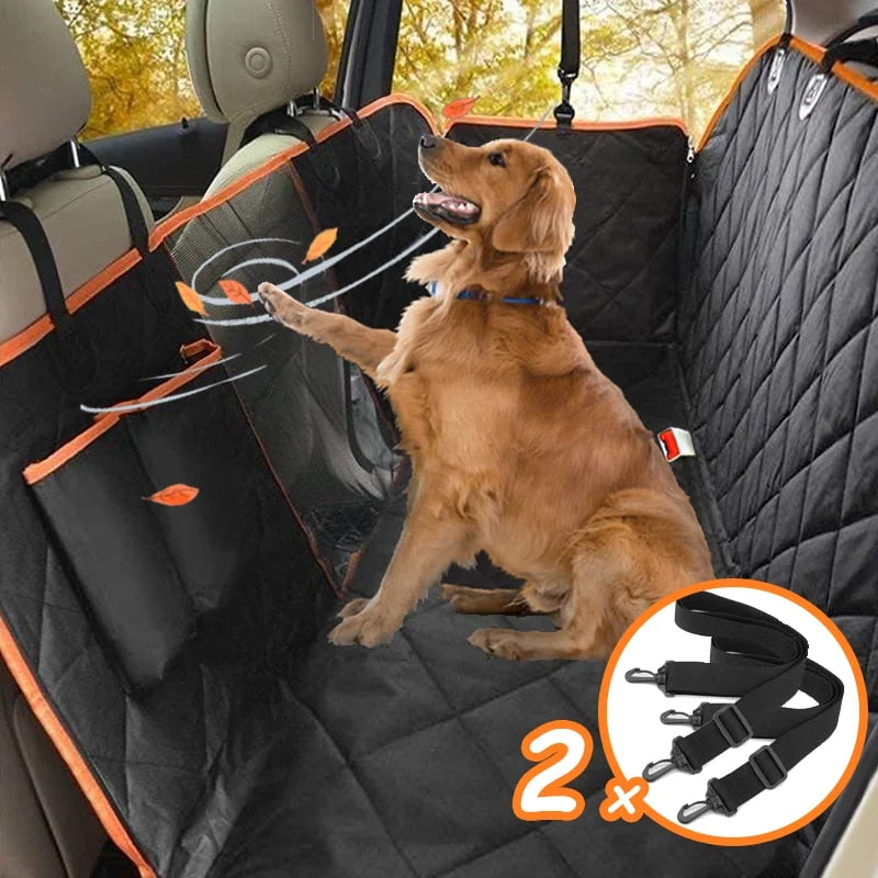 Dog car seat cover – Waterproof Oxford fabric – Anti-slip design – Universal fit for most vehicles 6