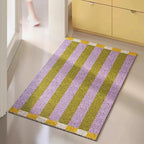 Doormat – Durable PVC – Modern striped design – Customizable for indoor or outdoor use 2