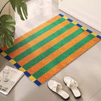 Doormat – Durable PVC – Modern striped design – Customizable for indoor or outdoor use 4