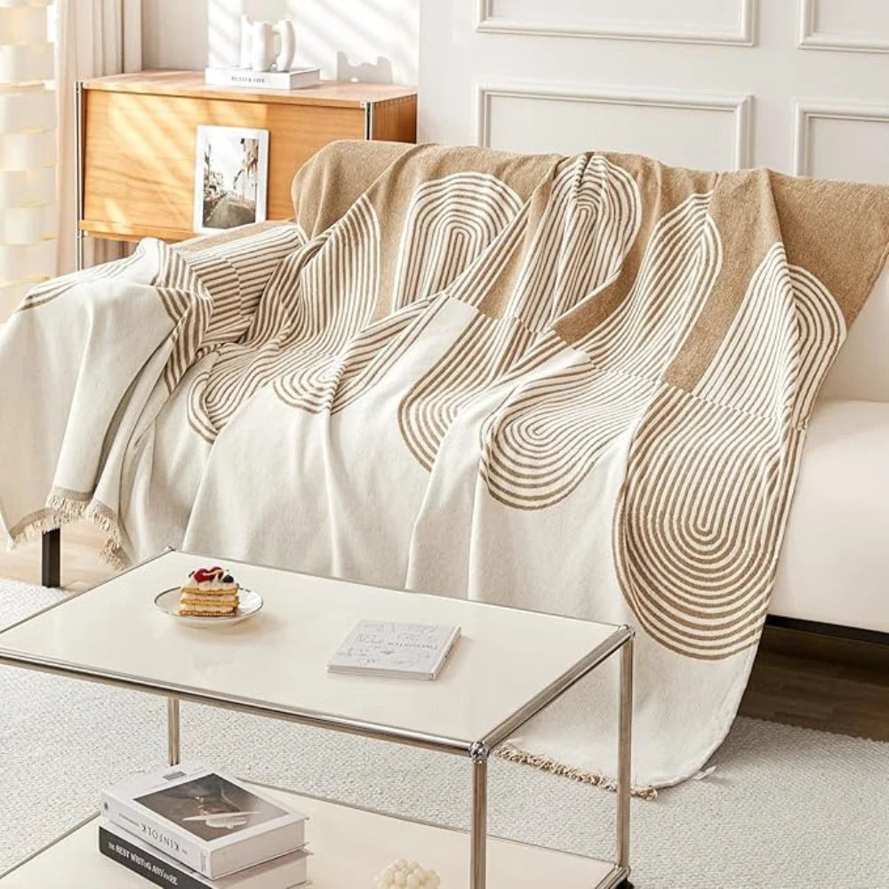 Double-Sided Chenille Sofa Cover – Stylish Pet Protection 5