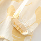 Elegant Cotton Ginkgo Leaf Loungewear Set for Cozy Everyday Comfort 7