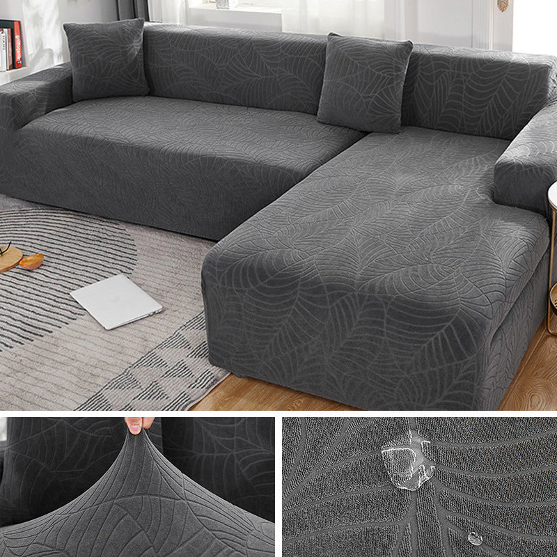 Elegant Jacquard Sofa Cover | Waterproof Slipcover for 1-4 Seater Sofas Ð Soft, Stretchable Protection Against Stains 12