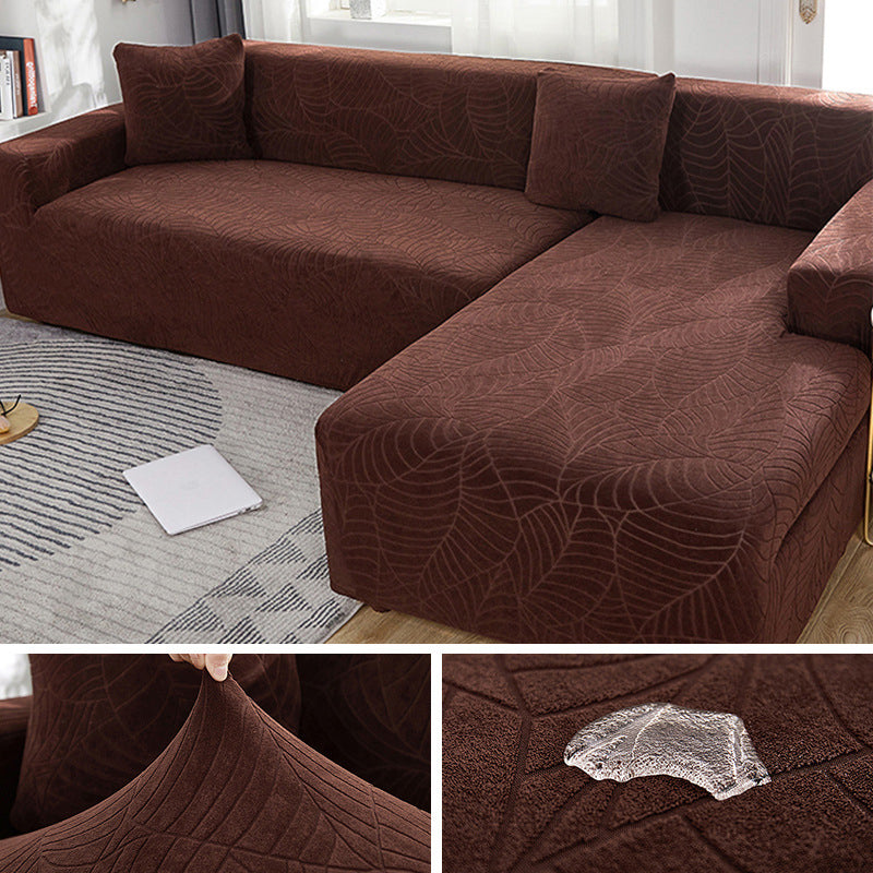 Elegant Jacquard Sofa Cover | Waterproof Slipcover for 1-4 Seater Sofas Ð Soft, Stretchable Protection Against Stains 6
