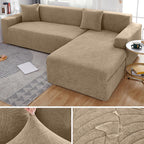 Elegant Jacquard Sofa Cover | Waterproof Slipcover for 1-4 Seater Sofas Ð Soft, Stretchable Protection Against Stains 9