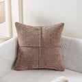 Elegant Microfiber Cushion Cover for Cozy Sofa Styling 0
