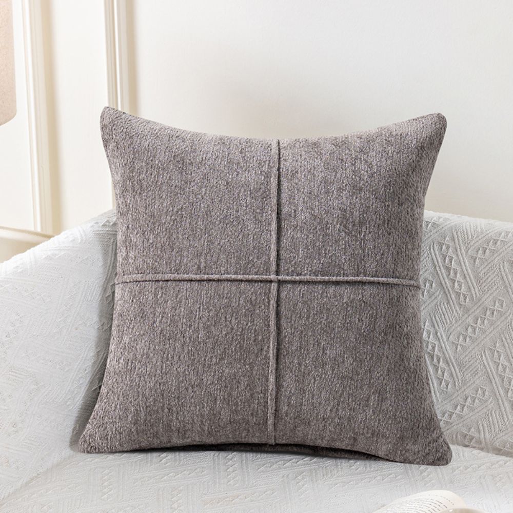 Elegant Microfiber Cushion Cover for Cozy Sofa Styling 2