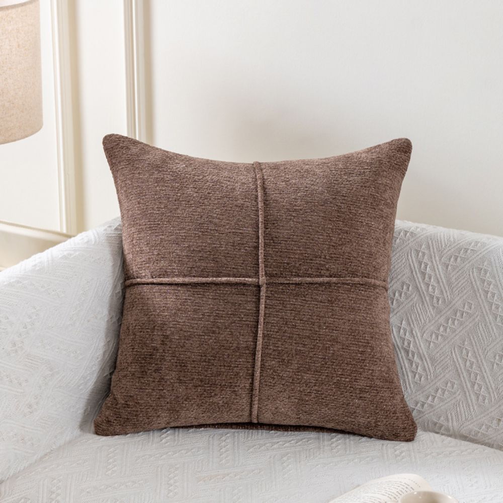 Elegant Microfiber Cushion Cover for Cozy Sofa Styling 6