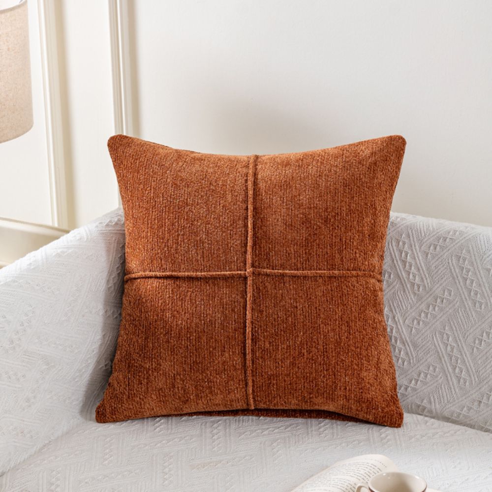 Elegant Microfiber Cushion Cover for Cozy Sofa Styling 7