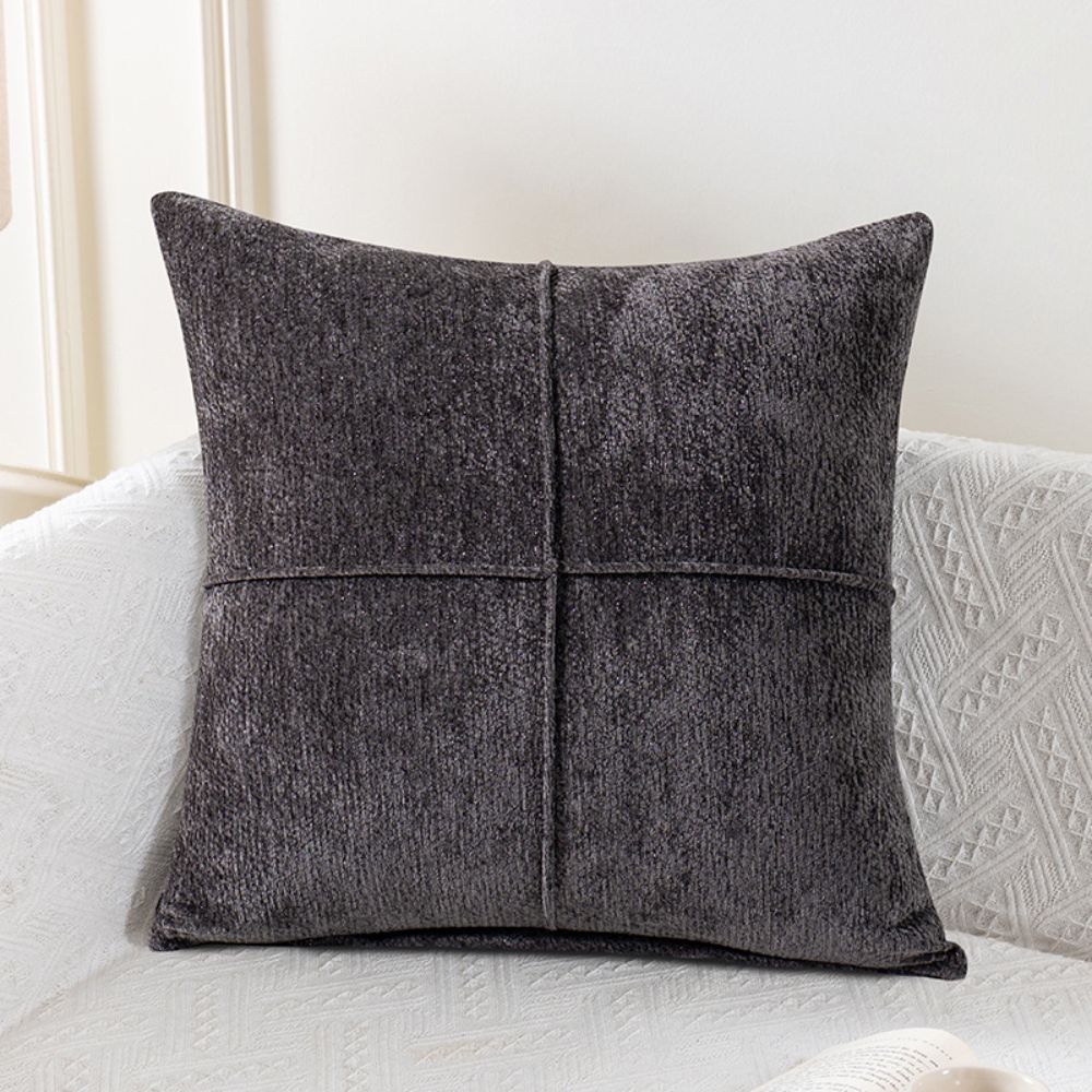 Elegant Microfiber Cushion Cover for Cozy Sofa Styling 8