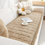 Elegant Plush Couch Cover with Anti-Slip Design Ð Cozy Protection for Your Living Room 3