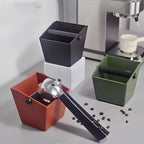 Espresso Coffee Knock Box – Durable ABS Construction for Mess-Free Espresso Disposal, Compact Size, Non-Slip Base 1
