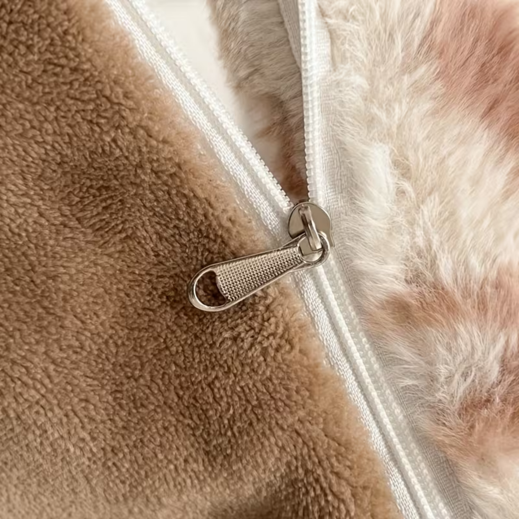 Faux Rabbit Fur Bedding Set with Leopard Paw Design Ð Extra Soft & Warm for Cozy Comfort 8