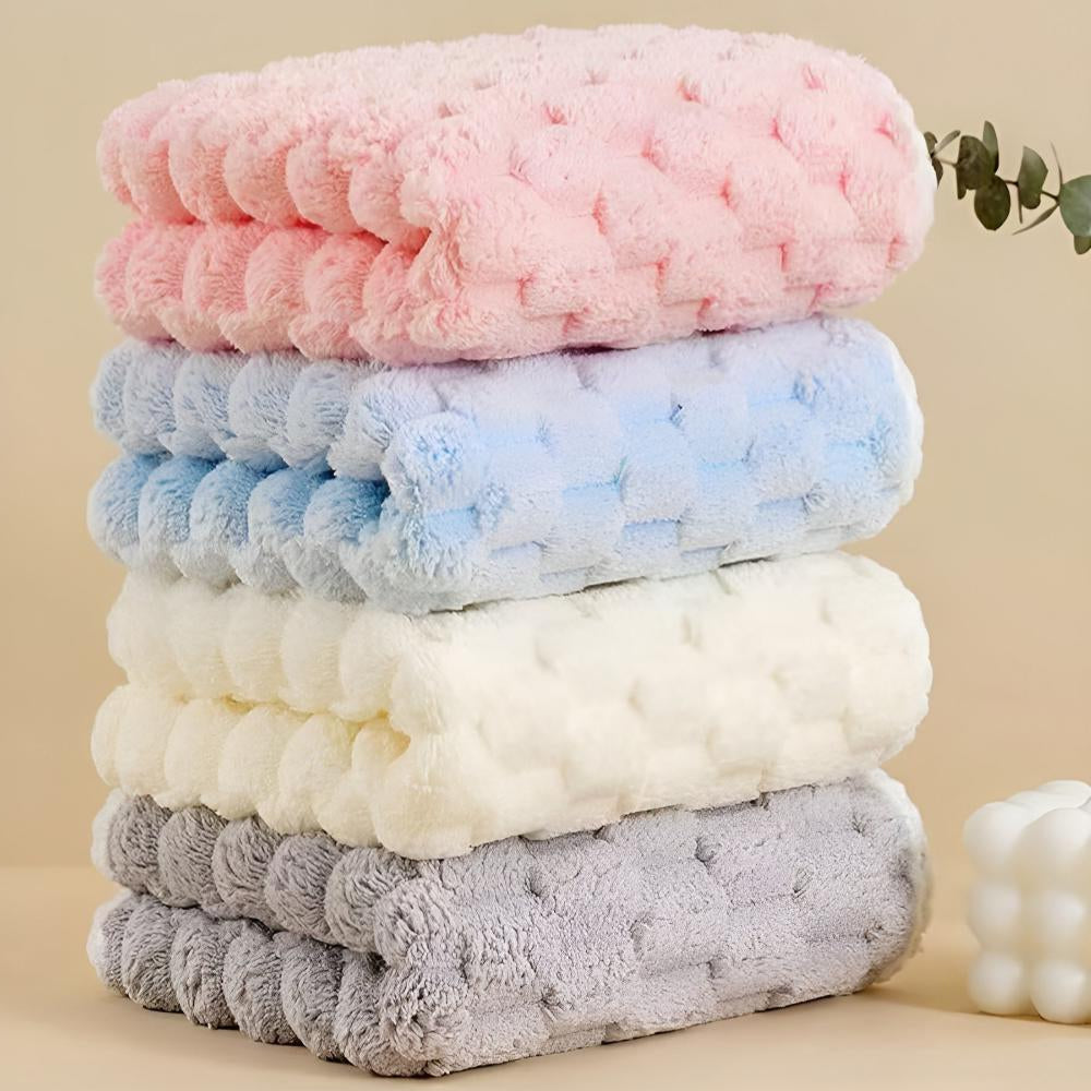 Fleece towels – Soft and breathable – 2-piece set for luxurious comfort 1