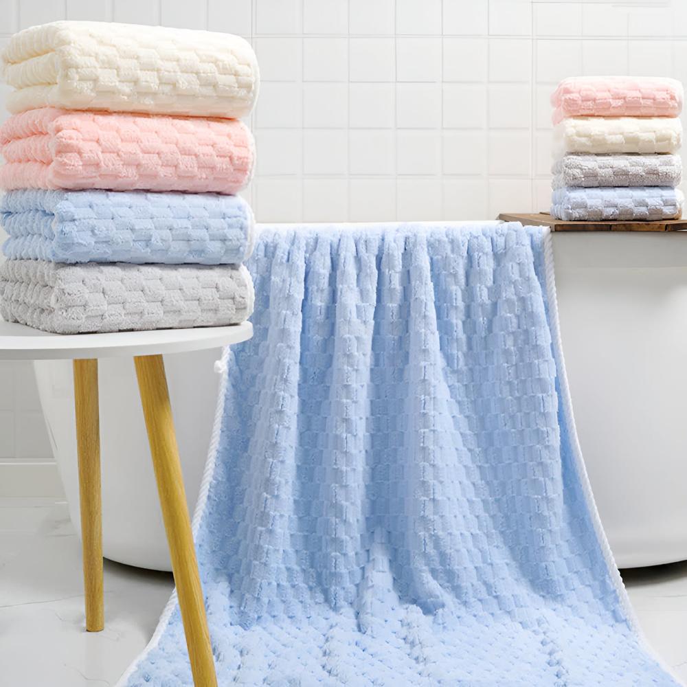 Fleece towels – Soft and breathable – 2-piece set for luxurious comfort 6
