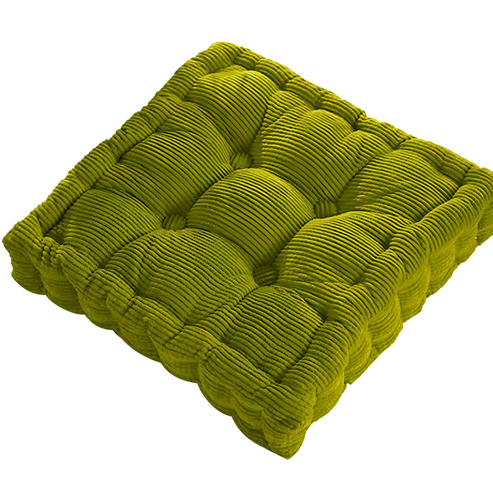 Floor cushion – Luxurious corduroy – Versatile for meditation and decor – Compact seating solution 15.7 x 15.7 in 4